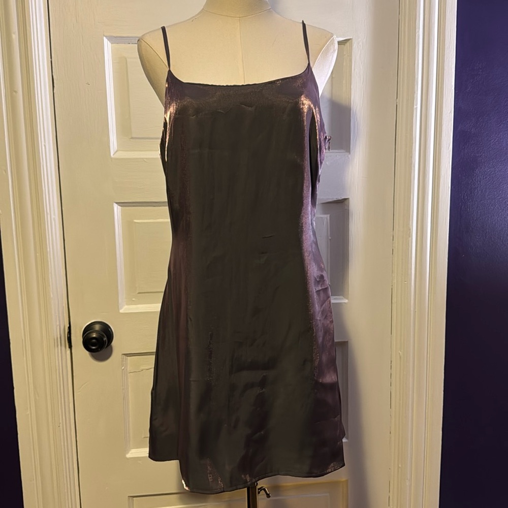 Purple Iridescent Dress